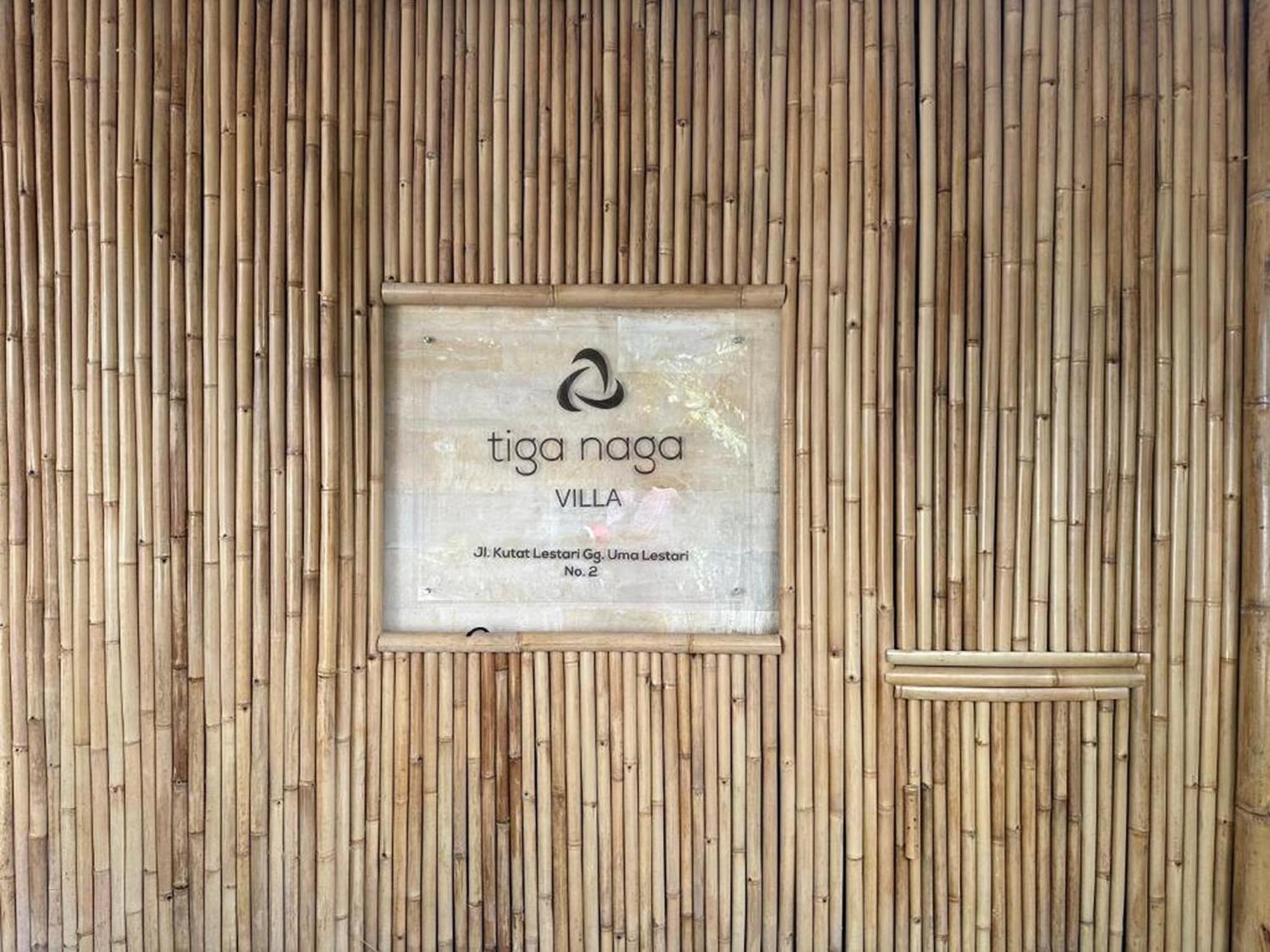 Tiga Naga Villa Denpasar Dış mekan fotoğraf
